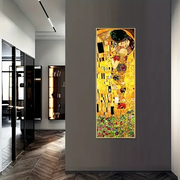 کیت نقاشی الماسی زیبای بوسه (کلیمت) - Image 8