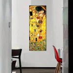 کیت نقاشی الماسی زیبای بوسه (کلیمت) - Image 7