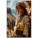 کیت نقاشی باالماس طرح سفر در بیابان