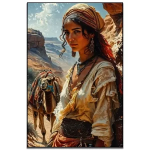 کیت نقاشی باالماس طرح سفر در بیابان