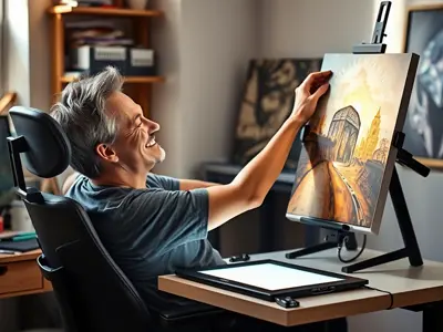 چگونه از دردهای گردن و ناراحتی‌های بدنی در نقاشی الماسی جلوگیری کنیم