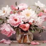 نقاشی با اعداد بزرگسال لحظه‌ی شکوفه