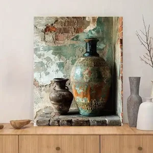 نقاشی با اعداد بزرگسال نغمه‌ی کوزه‌ها